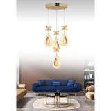 Akgül Lalin Gold 4lü Avize - 4 Başlıklı