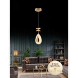 Akgül Lalin Gold Tekli Avize - 1 Başlıklı