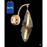 Akgül Mars Leaf Pilli Gold Kablosuz Aplik
