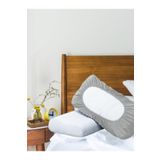 AKGÜN EV TEKSTİLİ Ortopedik Yastıklar Için Lastikli Yastık Kılıfı Pamuk Saten 40 X 80
