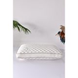 AKGUN FURNITURE Collagen %100 Pamuk Yastık Alezi 60x40 Ebat Fermuarlı (SADECE YASTIK KILIFIDIR)