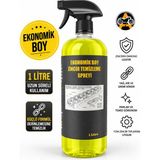 Akgüneş Motogaraj Zincir Temizleme Spreyi 250 ml / 1 Lt – Motosiklet Zincir Bakım ve Temizlik Ürünü - 1000 ML