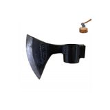 Aki Dövme Çelik Balta Oval Sap-13 Cm-No 1-Sapsız
