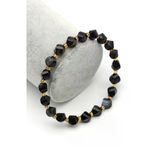 Akik Doğal Taş Bileklik 7 X 8 Mm Burgu Kesim - Blk-2182