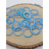 Akik Taşı İnce Boy Yüzük – Turkuaz Alacalı – 3Mm Kalınlık (59972)