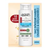 Akiksir 10 Aktifli Saç Dökülme Karşıtı Onarıcı&Güçlendirici Hızlı Saç Uzatan Şampuan 400ml