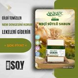 Akiksir Keçi Sütlü Doğal Sabun