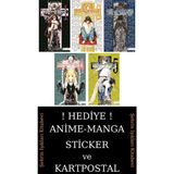 Akılçelen Kitaplar Death Note 1-2-3-4-5 Manga Seti (5 Kitap) / Ölüm Defteri / Anime-Manga Sticker ve Kartpostal Hediyeli