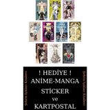 Akılçelen Kitaplar Death Note 4-5-6-7-8-9-10-11-12-13 Manga Seti (10 Kitap) / Ölüm Defteri / Anime-Manga Sticker ve Kartpostal Hediyeli