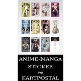 Akılçelen Kitaplar Death Note 5-16 Eksiksiz Kitap Seti (12 Kitap) / Ölüm Defteri / Anime-Manga Sticker ve Kartpostal Hediyeli