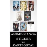 Akılçelen Kitaplar Death Note 8-16 Eksiksiz Kitap Seti (9 Kitap) / Ölüm Defteri / Anime-Manga Sticker ve Kartpostal Hediyeli