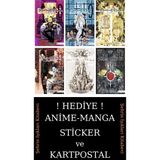 Akılçelen Kitaplar Death Note 8-9-10-11-12-13 Manga Seti (6 Kitap) / Ölüm Defteri / Anime-Manga Sticker ve Kartpostal Hediyeli