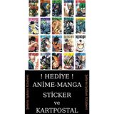 Akılçelen Kitaplar One Punch Man 1-20 Eksizsiz Manga Seti (20 Kitap) / Tek Yumruk / Anime-Manga Sticker ve Kartpostal Hediyeli