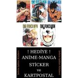Akılçelen Kitaplar One Punch Man 11-12-13-14-15 Manga Seti (5 Kitap) / Tek Yumruk / Anime-Manga Sticker ve Kartpostal Hediyeli