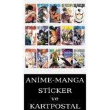 Akılçelen Kitaplar One Punch Man 11-25 Eksiksiz Manga Seti (15 Kitap) / Tek Yumruk / Anime-Manga Sticker ve Kartpostal Hediyeli
