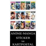 Akılçelen Kitaplar One Punch Man 6-20 Eksiksiz Manga Seti (15 Kitap) / Tek Yumruk / Anime-Manga Sticker ve Kartpostal Hediyeli