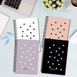 Akıllı Adam Yayınları 4'lü Noktalı Spiralli Defter Seti 13 x 20 Ölçüler ile Farklı Renk Seçenekleri