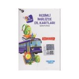 Akıllı Adam Yayınları 5. Sınıf Resimli İngilizce Dil Kartları Eğitim Seti İlköğretim Öğrencileri için Eğlenceli Öğrenme