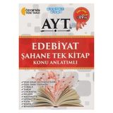 Akıllı Adam Yayınları AYT Edebiyat Şahane Tek Kitap Konu Anlatım'li