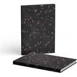 Akıllı Adam Yayınları Hardcover Çizgili Siyah Defter 13X21 cm 1 Adet Çok Renkli Ciltli Tasarım - Karışık-Çok Renkli - 13*20