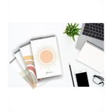 Akıllı Adam Yayınları Sun New Series Üstten Spiralli New Series 4'lü Çizgisiz Defter Seti 13 x 20 cm 48 Yaprak