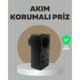 Akıllı Akım Dengelemeli Priz 2500W 4 USB Type C Çıkışlı - 1 Adet