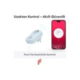 Akıllı Akım Korumalı Priz 3'lü Set (16 Amper), Wifi, Uzaktan Kontrol, Enerji Tüketim Takibi