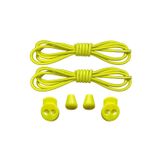 Akıllı Bağcık, Pratik Lastikli Ayakkabı Bağcığı, Spor, Çocuk, Klasik ve Bot Bağcığı, 1 Çift - Sarı