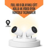 Akıllı Bayi 10.000 Oyun Destekli, Çift Kollu 4K Projeksiyon – Hdmı, Usb, Aux, Ethernet Yok - Çok Renkli