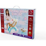 Akıllı Bayi 1038 Ahşap Ütü Masası Seti -Lulubere Oyuncak Aby - Çok Renkli