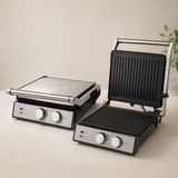 Akıllı Bayi 4 Dilim Tost ve Izgara Makinesi 2000W - Yapışmaz Kaplama