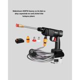 Akıllı Bayi 48V Kablosuz Yıkama Makinesi – 2 Pil, Köpük Tankı ve Ayarlanabilir