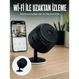 Akıllı Bayi A9 Kablosuz Mini Ip Kamera Wi-Fi Destekli Uzaktan Izleme Özellikli Hd Güvenlik Kamerası