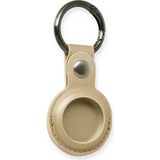 Akıllı Bayi Airtag Anahtarlık Deri Kılıf - Gold - Standart - USB