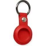 Akıllı Bayi Airtag Anahtarlık Deri Kılıf - Kırmızı - Standart - USB