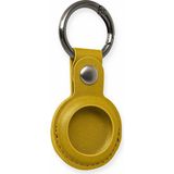 Akıllı Bayi Airtag Anahtarlık Deri Kılıf - Sarı - Standart - USB