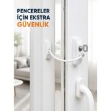 Akıllı Bayi Anahtarlı Pencere Güvenlik Aparatı Esnek Kablolu Pencere Açılma Sınırlayıcı Kilit - 0 - 1 Yaş