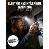 Akıllı Bayi Ayarlanabilir Baş Bantlı LED Kafa Lambası Çok Amaçlı Aydınlatma Çözümü - Altın