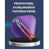 Akıllı Bayi Ayarlanabilir Papağan Pense Çelik Gövde Profesyonel Kurbağacık - Çok Renkli
