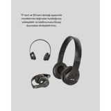 Akıllı Bayi Bluetooth 5.0 Kablosuz Kulaklık – Extra Bass, Tf Kart Desteği, 3.5mm Aux Girişli - Çok Renkli