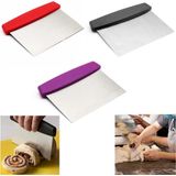 Akıllı Bayi Çelik Hamur Kesici Kazıyıcı Pasta Kek Dekorasyon Spatula Aleti - Çok Renkli
