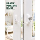 Akıllı Bayi Çocuk Güvenliği Için Pencere Emniyet Kilidi Anahtarlı Kablolu Güvenlik Aparatı - 0 - 1 Yaş