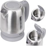 Akıllı Bayi Crown CRW-7211 1800W 1.8 Litre Lüks Çelik Su Isıtıcı Kettle Inox