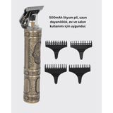Akıllı Bayi Dayanıklı Çelik Kafa ve Güçlü Motorlu Saç Sakal Makinesi - Renkli