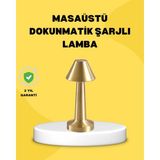 Akıllı Bayi Kablosuz LED Masa Lambası 1800MAH 3 Renk Aydınlatma Dokunmatik
