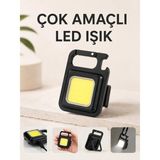 Akıllı Bayi Kamp Işığı Çok Fonksiyonlu Taşınabilir Anahtarlık Kapak Açma Manyetik Özelliği - Çok Renkli