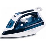 Akıllı Bayi Koyu Mavi - Beyaz Buharlı Ütü Seramik Taban - 360° Hareketli Kablo - Buhar Ayarlama 2100W STEAMPLUS-1716