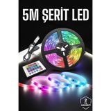 Akıllı Bayi LED Işık 5 Metre Şerit LED Rgb Işıklı - Çok Renkli