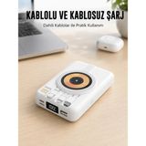 Akıllı Bayi Magsafe Uyumlu Kablosuz Powerbank Hızlı Şarj Özellikli Yeni Nesil - Çok Renkli