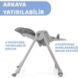 Akıllı Bayi Mama Sandalyesi Dark Grey